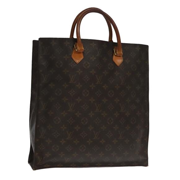 LOUIS VUITTON Monogram Sac Plat Hand Bag M51140 - Picture 1 of 16